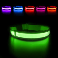 Load image into Gallery viewer, MASBRILL LED Dog Collar Luminous Pet Supplies Dog Collar Waterpoof Safety Glow Necklace Flashing Lighting Up Collars Accessories
