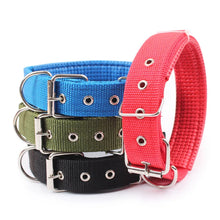 Load image into Gallery viewer, Solid Dog Collars  Nylon Dog Collar For Small Medium Large Dogs Teddy Keji Pitbull Bulldog Beagle

