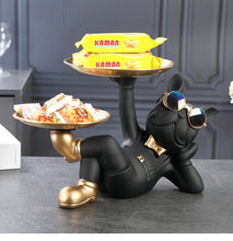 Load image into Gallery viewer, Bulldog Animal Figurines Cool Dog Statue Sculpture Living  Study Room Bedroom Decor Home Interior Decoration Accessories
