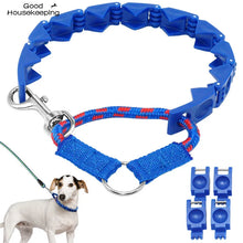 Load image into Gallery viewer, Dog Collar Welded Link Chain Pet Non-slip Pinch Adjustable Large Size Training Accessories Collars For Big Dogs

