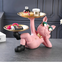 Load image into Gallery viewer, Bulldog Animal Figurines Cool Dog Statue Sculpture Living  Study Room Bedroom Decor Home Interior Decoration Accessories
