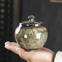 Load image into Gallery viewer, Urn pet death home burial cinerary ashes memorial cat dog paradise animal put at home coffin ceramic cremation
