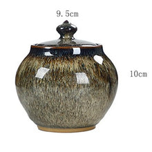 Load image into Gallery viewer, Urn pet death home burial cinerary ashes memorial cat dog paradise animal put at home coffin ceramic cremation
