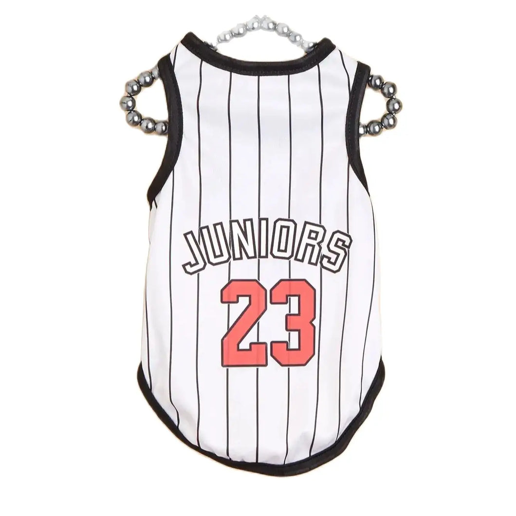 Pet clothes: dog and cat vest Light, breathable, comfortable, simple, generous, fresh and cute, suitable for all seasons