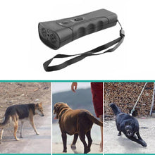 Load image into Gallery viewer, Dog Bark Deterrent Device Ultrasonic Dog Training Tool Bark Collar Alternative Stops Bad Behavior for Home Battery Operated
