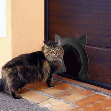 Load image into Gallery viewer, Pet Cat Dog Door Hole Access Direction Controllable Toy For Pet Training Dog Cats Kitten ABS Pet Gate Door Kit with Clean Brush

