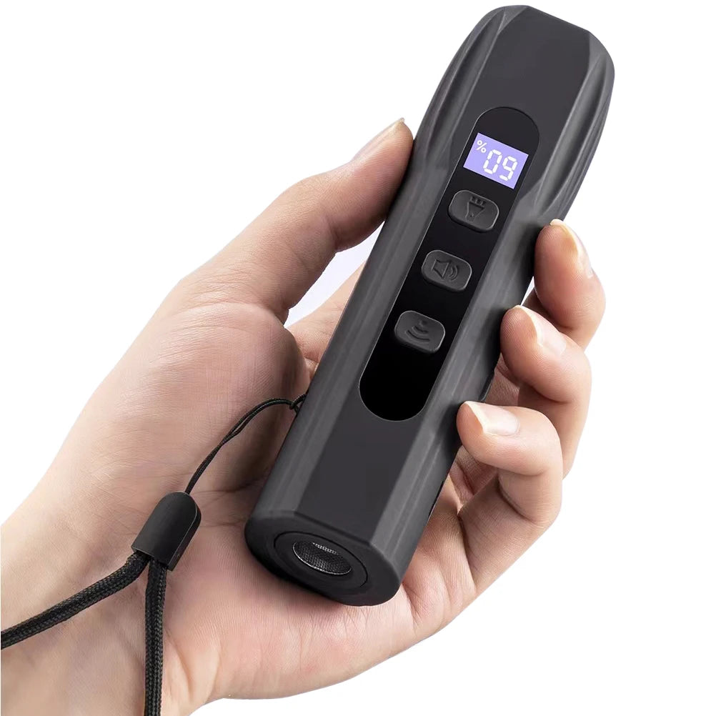 Upgrade Dog Repeller Anti-Bark Device for Dog Training & Behavior Aid LED Flashlight Handheld for Indoor Outdoor Repel Animals