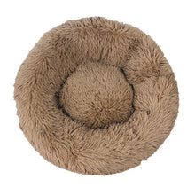 Load image into Gallery viewer, 40-110cm Round Pet Bed for Large Dog Bed Super Soft Cat Bed Long Plush Dog House for Medium Dog House Winter Warm Sleeping
