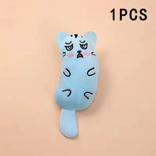 Load image into Gallery viewer, Cartoon animal toys are durable and bite resistant plush and interactive pet toys are suitable for cats to play at home
