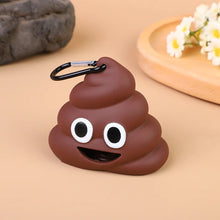 Load image into Gallery viewer, 1PC Creative Pet Supplies Dog Potty Pickup Cartoon Poop-shaped Portable Garbage Shell Compact For Cats And Dogs
