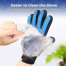 Load image into Gallery viewer, Pet Grooming Kit for Dog Cat Rabbit Fur 2 Sided Grooming Brush Bath Cleaning Glove De-Shedding De-Matting Pet Hair
