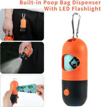 Load image into Gallery viewer, Dog Poop Scooper Set Claw Waste Picker with Leash Clip Poop Bag Dispenser LED Light Portable Hygienic Cleanup Tool for Pet Dogs
