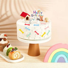 Load image into Gallery viewer, 18pcs Pet Dog Birthday Cake Decoration Set Puppy Figurines Cupcake Toppers Dog Bone Kennel Happy Birthday Cake Topper Supplies
