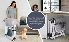 Load image into Gallery viewer, Household Foldable Dog and Cat Bath Basin Adjustable Height Pet Bath Tub Available Indoors and Outdoors Portable Dog Bath
