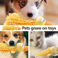 Load image into Gallery viewer, 1 Plush Toy with a Dog Gnawing and Making Sounds
