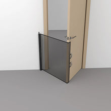 Load image into Gallery viewer, Retractable pet gate, mesh dog gate, cat enclosure for doorways, stairs, hallways, indoor/outdoor pet door stalls
