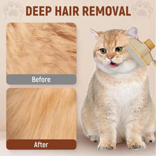 Load image into Gallery viewer, Dog Grooming Comb Cat /Dog Hair Remover Brush Long Hair Pet Self Cleaning Row Pet Removes Hairs Cleaning Bath Brush Dog Supplies
