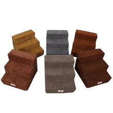 Load image into Gallery viewer, Small Dog Stairs Pet 3 Steps Stairs 30cm Height for Small Dog Cat Ramp Ladder Antislip Removable Dogs Bed Stairs Pet Supplies
