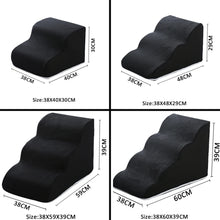 Load image into Gallery viewer, Ramp for Dog Pet Ladder 2 3 4 Steps Stairs Cat Dog Ramp Sofa Bed Dog Ladder Non-slip Removable Pet Supplies Toys Ramp
