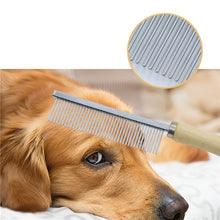 Load image into Gallery viewer, Dog Grooming Equipment Pet Hair Remover Cat Hair Comb Grooming Wooden Handle Cat Comb Smooth Hair Dog Brush Dog Accessories
