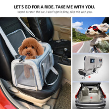 Load image into Gallery viewer, Dog Carrier Bag Soft Side Backpack Cat Pet Carriers Dog Travel Bags Airline Approved Transport For Small Dogs Cats Outgoing

