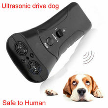 Load image into Gallery viewer, Dog Bark Deterrent Device Ultrasonic Dog Training Tool Bark Collar Alternative Stops Bad Behavior for Home Battery Operated
