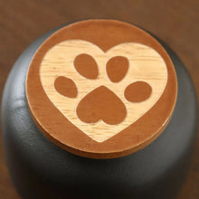 Load image into Gallery viewer, Ceramic Pet Ashes Storage Box Cute Memorials Funeral Urn for Pets Moisture Proof with Lid Memento Burial Holder For Pet Ashes
