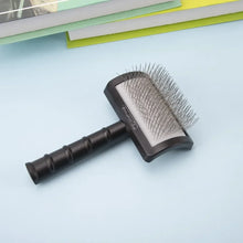Load image into Gallery viewer, Long Pin Dog Slicker Brush Pet Brush for Long Haired Dogs Poodles Doodles Golden Doodle Brush for Grooming Removes Loose Fur
