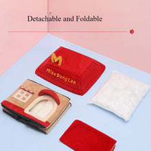 Load image into Gallery viewer, Detachable Indoor Winter Warm Dog House Cartoon Red Comfortable Pets House Suitable for Small Medium-sized Pets Cats Accessories
