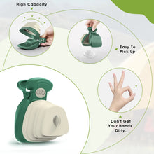 Load image into Gallery viewer, Superdesign Dog Poop Scooper - Suitable for Small and Large Dogs, for Yard and Walking, Adjustable Leather and Bag Attachment, Perfect for Travel and Camping
