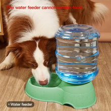 Load image into Gallery viewer, Pet dog and cat water feeding and feeder  can be large capacity automatic water storage water feeder  and feeder
