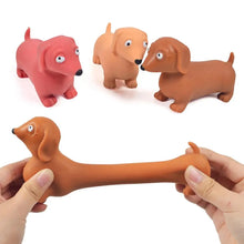 Load image into Gallery viewer, Squeeze Dachshund Dog Toy Stretch Fidget Slow Rebound Squeeze Toy Stretchy Sticky Ball Toys Squeeze Relief Toy For Kids Adults
