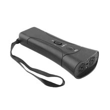 Load image into Gallery viewer, Dog Bark Deterrent Device Ultrasonic Dog Training Tool Bark Collar Alternative Stops Bad Behavior for Home Battery Operated
