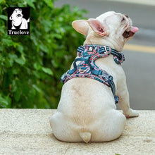 Load image into Gallery viewer, Truelove Pet Dog Harness Floral No Pull Cotton Fabric Breathable and Reflective Soft for Big Medium Small Adjustable VestTLH5655

