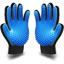 Load image into Gallery viewer, Pet Grooming Kit for Dog Cat Rabbit Fur 2 Sided Grooming Brush Bath Cleaning Glove De-Shedding De-Matting Pet Hair
