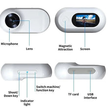 Load image into Gallery viewer, Dog Tracker Collar Cat Camera Sport with Video Records Outdoor Wireless Collar Charging Rotating Magnetic Camera Pet Supplies
