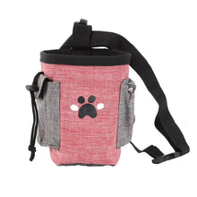 Load image into Gallery viewer, Dog Treat Pouch Dog Training Pouch Bag with Waist Shoulder Strap Poop Bag Dispenser Treat Training Bags for Treats Pet Toys
