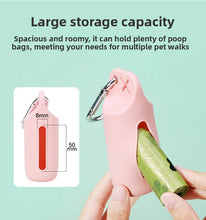 Load image into Gallery viewer, Portable Dog Poop Bag Storage Walking Bag Toilet Bag Garbage Bin Pet Garbage Bag Dispenser Dog Poop Bag Storage Device

