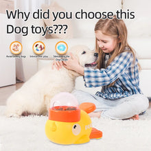 Load image into Gallery viewer, Dog Puzzle Feeder Interactive Pet Food Treat Dispenser Cartoon Duck Design Pet Snack Feeder for Dog Training Mental Enrichment

