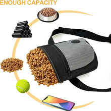 Load image into Gallery viewer, Dog Treat Pouch Magnetic Closure Puppy Training Waist Bag Puppies Goodie Treat Pouch With Waist Belt For Behavior Aids
