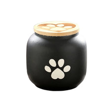 Load image into Gallery viewer, Ceramic Pet Ashes Storage Box Cute Memorials Funeral Urn for Pets Moisture Proof with Lid Memento Burial Holder For Pet Ashes

