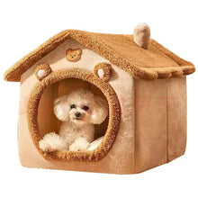 Load image into Gallery viewer, 1pcs Cats and Dogs House House Small Dog Four Seasons General Can Be Dismantled and Washed Dog House Pet Supplies pet bed
