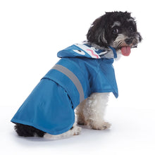 Load image into Gallery viewer, Pet Raincoat Cartoon Pattern Reflective Hoodie Dog Outdoor Waterproof Jacket Coat Harness Puppy Sports Walking Onesie Clothes
