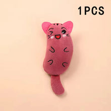 Load image into Gallery viewer, Cartoon animal toys are durable and bite resistant plush and interactive pet toys are suitable for cats to play at home
