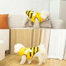 Load image into Gallery viewer, Dog clothes cat clothes bee dog clothes four seasons new bee warm pet waterproof clothes
