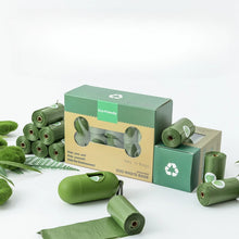 Load image into Gallery viewer, Rolls Pet Dog Poop Bags Biodegradable Compostable Eco Friendly Dog Waste Bags Dispenser Outdoor Degradable Dog Excrement Bags
