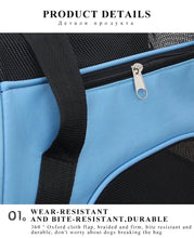 Load image into Gallery viewer, Portable Dog Cat Carrier Bag Pet Puppy Travel Bags Breathable Mesh Small Dog Cat Dogs Outdoor Tent Carrier Outgoing Pets Handbag

