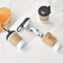 Load image into Gallery viewer, Portable Coffee Cup-Shaped Dog Poop Bag Dispenser with Built-In Waste Storage -  Durable Plastic Pet Waste Picker for Dog Owners
