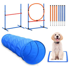 Load image into Gallery viewer, Dog agility training equipment, dog obstacle training jumping pole, combined hurdle trainer, pet supplies
