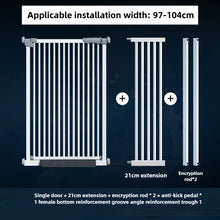 Load image into Gallery viewer, Pet Fences Strong Load-bearing Capacity Baby Gate Dog Kennel Security Door Easy Install Playpen for Dogs Pets Products
